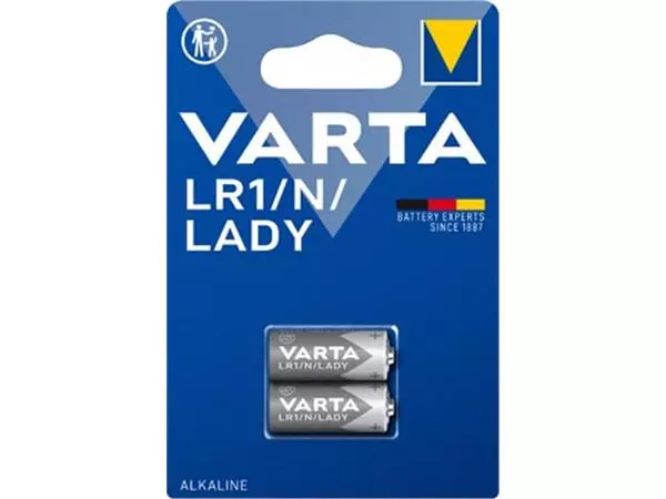 Een Varta batterij Alkaline Special LR1, blister van 2 stuks koop je bij ShopXPress