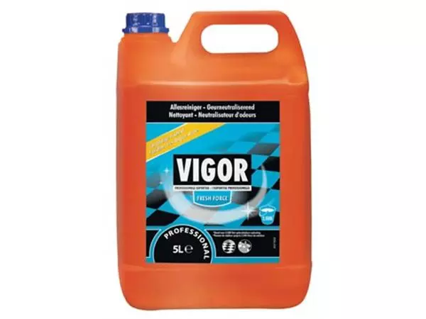 Een Vigor allesreiniger Fresh Force, flacon van 5 liter koop je bij ShopXPress