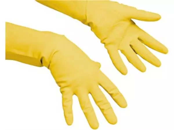 Een Vileda handschoenen Multi Purpose, large, geel koop je bij ShopXPress