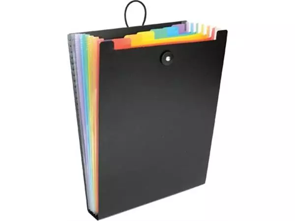 Een Viquel Rainbow Class voorordner, staand model met 6 vakken koop je bij ShopXPress
