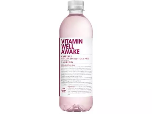 Een Vitamin Well vitaminewater Awake, 500 ml, pak van 12 koop je bij ShopXPress
