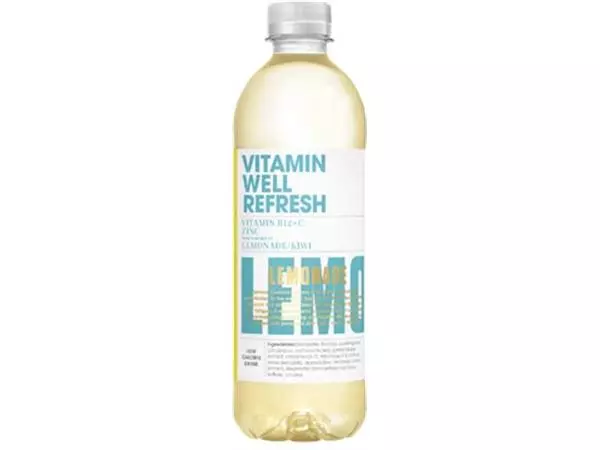 Een Vitamin Well vitaminewater Refresh, 500 ml, pak van 12 koop je bij ShopXPress