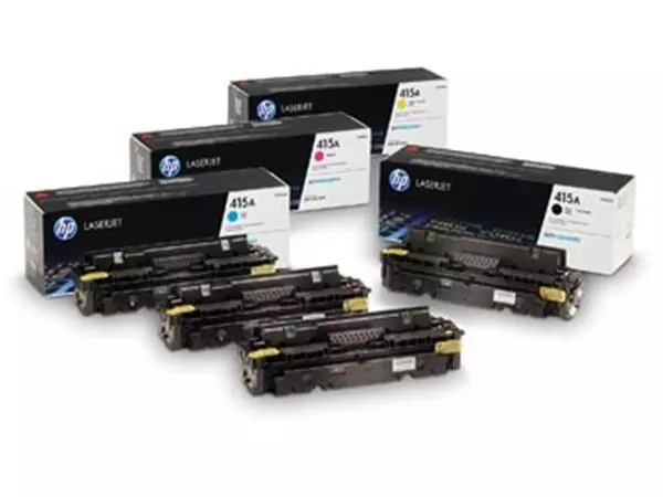 Een HP toner 415A, 2.400 pagina's, OEM W2030A, zwart koop je bij ShopXPress