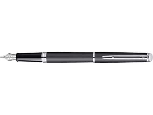 Een Waterman Hémisphère vulpen, fijne punt, Matt Black CT koop je bij ShopXPress