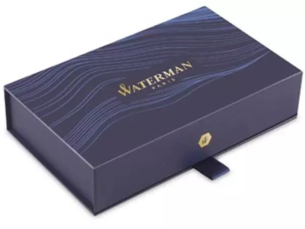 Een Waterman Prestige geschenkset met lederen etui koop je bij ShopXPress