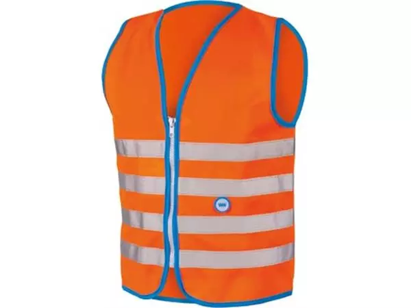 Een Wowow Fun Jacket fluohesje, oranje, L (kind) koop je bij ShopXPress