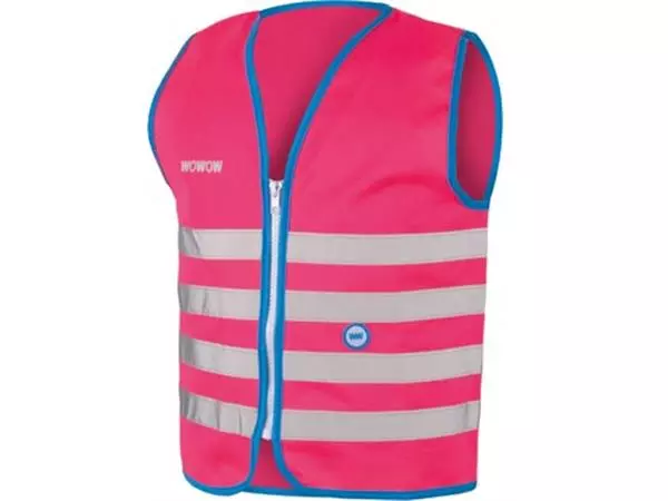Een Wowow Fun Jacket fluohesje, roze, S (kind) koop je bij ShopXPress
