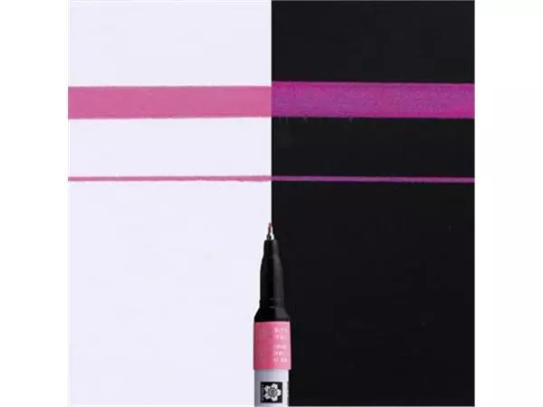 Een Sakura paint Marker Pen-Touch, extra fine, fluorescerend roze koop je bij Supplierz BV