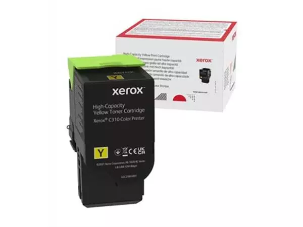 Een Xerox toner C310/C315, 5.500 pagina's, OEM 006R04367, geel koop je bij ShopXPress