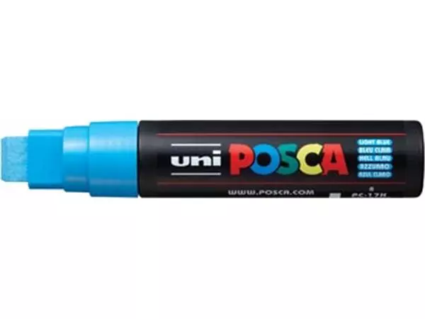 Een uni-ball Paint Marker op waterbasis Posca PC-17K lichtblauw koop je bij ShopXPress