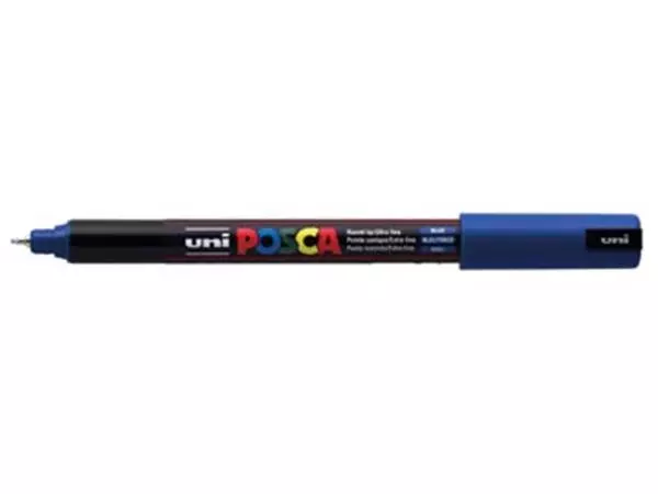 Een uni-ball Paint Marker op waterbasis Posca PC-1MR donkerblauw koop je bij ShopXPress