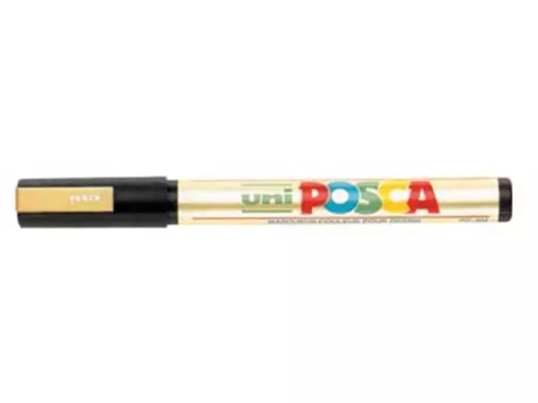 Een uni-ball Paint Marker op waterbasis Posca PC-5M goud koop je bij ShopXPress