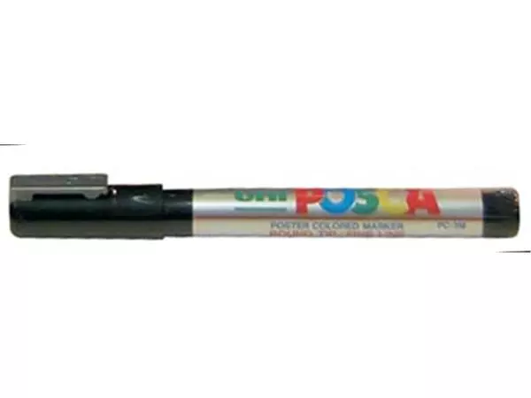 Een uni-ball Paint Marker op waterbasis Posca PC-5M zilver koop je bij ShopXPress