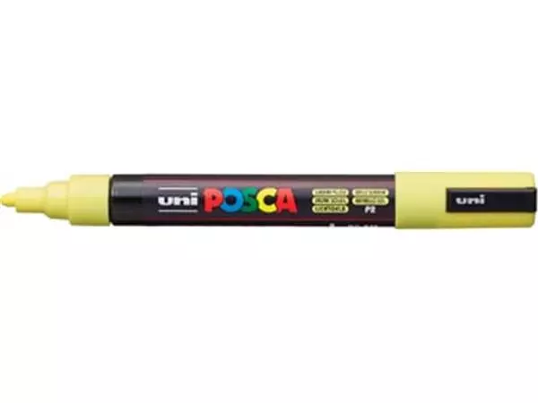 Een uni-ball Paint Marker op waterbasis Posca PC-5M zongeel koop je bij ShopXPress