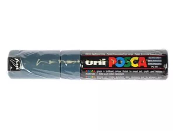 Een uni-ball Paint Marker op waterbasis Posca PC-8K leigrijs koop je bij ShopXPress