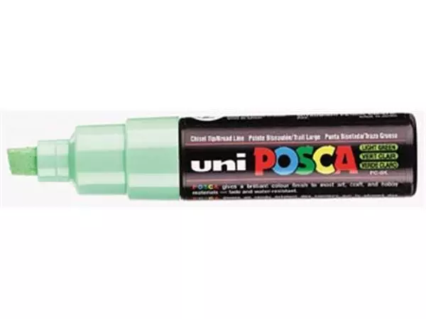 Een uni-ball Paint Marker op waterbasis Posca PC-8K lichtgroen koop je bij ShopXPress