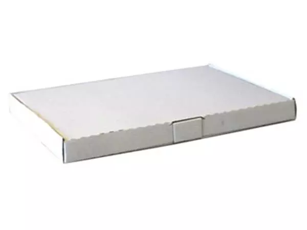 Een verzenddoos, wit, ft 31 x 22 x 2,5 cm koop je bij ShopXPress