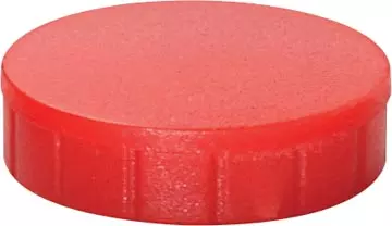 Een MAUL magneet Solid 24mm trekkracht 600gr doos 10 rood koop je bij ShopXPress