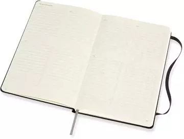 Een Moleskine notitieboek professional, ft 13 x 21 cm, gelijnd, harde cover, 240 blad, zwart koop je bij ShopXPress