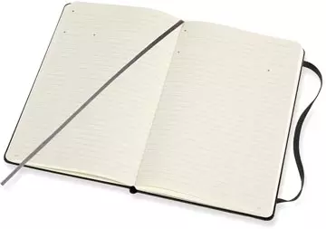 Een Moleskine notitieboek professional, ft 13 x 21 cm, gelijnd, harde cover, 240 blad, zwart koop je bij ShopXPress