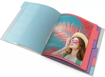 Een Esselte Colour'Breeze sorteermap, PP, ft A4, 6 tabs, assorti koop je bij ShopXPress