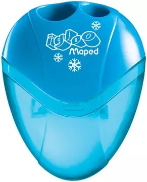 Een Maped Potloodslijper i-gloo 2-gaats, op blister koop je bij ShopXPress