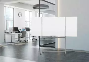 Een Maul mobiel meervlakkig whiteboard, 100 x 150 cm koop je bij ShopXPress