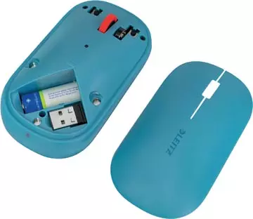 Een Leitz Cosy draadloze muis, blauw koop je bij ShopXPress