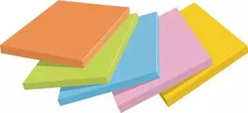 Een Post-it Super Sticky notes Boost, 90 vel, ft 76 x 76 mm, geassorteerde kleuren, pak van 5 blokken koop je bij ShopXPress
