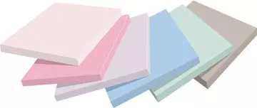 Een Post-it Super Sticky notes Soulful, 90 vel, ft 76 x 76 mm, geassorteerde kleuren, pak van 6 blokken koop je bij ShopXPress