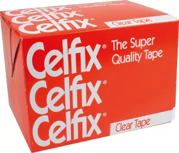 Een Celfix plakband cellulose ft 19 mm x 66 m koop je bij ShopXPress