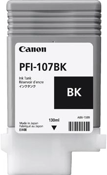 Een Canon inktcartridge PFI-107, 130 ml, OEM 6705B001, zwart koop je bij Supplierz BV