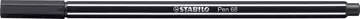 Een STABILO Pen 68 viltstift, zwart koop je bij ShopXPress