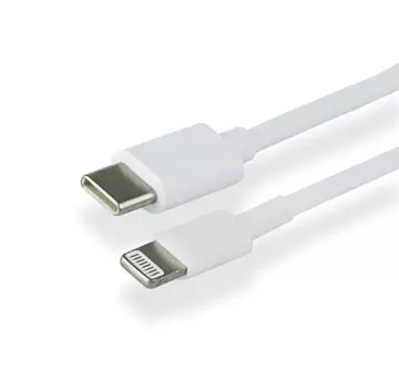 Een Greenmouse Lightning USB-C kabel, USB-C naar 8-pin, 1 m, wit koop je bij ShopXPress