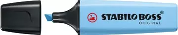 Een STABILO BOSS ORIGINAL Pastel markeerstift, breezy blue (lichtblauw) koop je bij ShopXPress