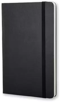 Een Moleskine notitieboek, ft 9 x 14 cm, geruit, harde cover, 192 bladzijden, zwart koop je bij ShopXPress