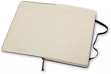 Een Moleskine notitieboek, ft 9 x 14 cm, effen, harde cover, 192 bladzijden, zwart koop je bij ShopXPress