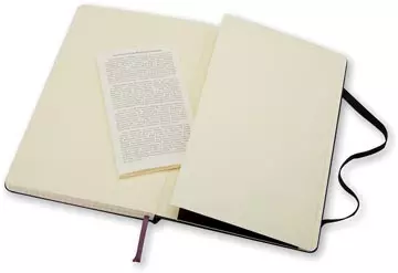 Een Moleskine notitieboek, ft 13 x 21 cm, geruit, harde cover, 240 bladzijden, zwart koop je bij ShopXPress