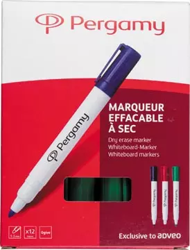 Een Pergamy whiteboardmarker, groen koop je bij ShopXPress