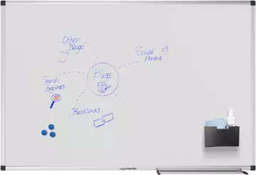 Een Legamaster magnetisch whiteboard Unite Plus, ft 60 x 90 cm koop je bij ShopXPress