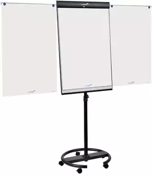 Een Legamaster magnetische flipchart Universal met ronde voet, ft 105 x 68 cm, gelakt staal koop je bij ShopXPress