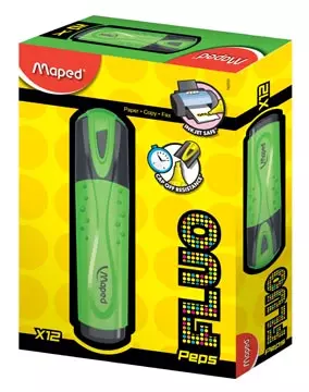 Een Maped markeerstift Fluo'Peps Classic groen koop je bij ShopXPress