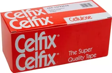 Een Celfix Plakband Crystal Clear koop je bij ShopXPress