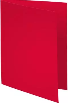 Een Exacompta Rock's 80 dossiermap, ft 22 x 31 cm, pak van 100, rood koop je bij ShopXPress