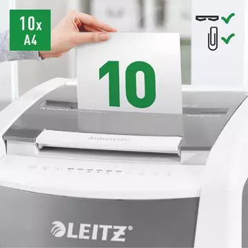 Een Leitz IQ Autofeed office pro 600 papiervernietiger P5 koop je bij ShopXPress