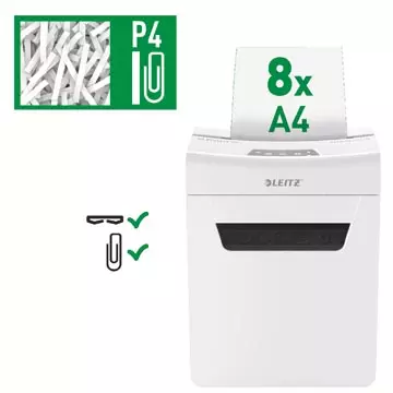 Een Leitz IQ Protect Premium papiervernietiger 8X koop je bij ShopXPress