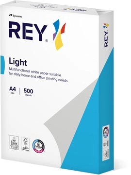 Een Rey Light printpapier ft A4, 75 g, pak van 500 vel koop je bij Supplierz BV