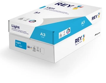 Een Rey Light printpapier ft A3, 75 g, pak van 500 vel koop je bij Supplierz BV