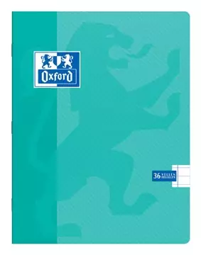 Een Oxford School schrift, ft A5, 72 bladzijden, met kantlijn, gelijnd, geassorteerde kleuren koop je bij ShopXPress