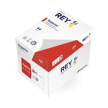 Een Rey Superior Document printpapier ft A4, 80 g, pak van 500 vel koop je bij Supplierz BV